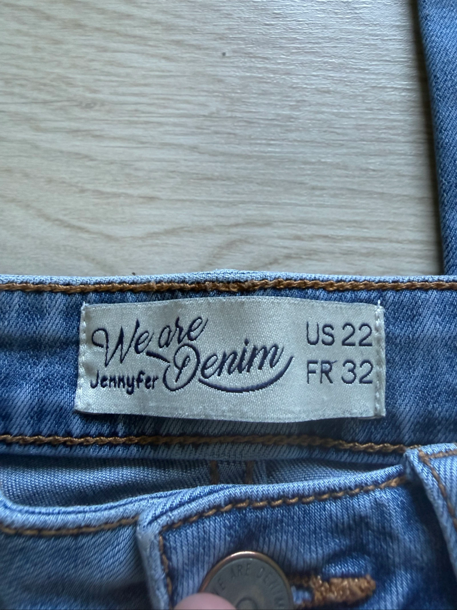 Jean slim skinny bleu clair Jennyfer taille 32 XXS  – photo 8